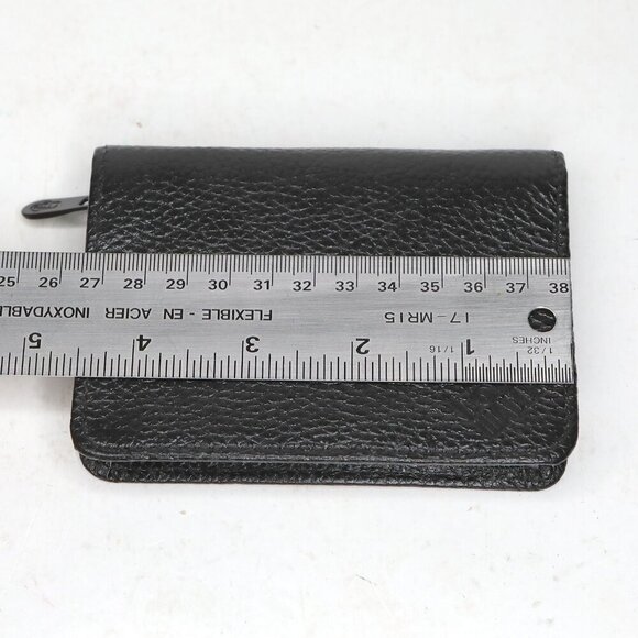 NEW LOCK Wallet RFID Blocking Faux Leather Travel Black Zip Around Window ID - Picture 10 of 10